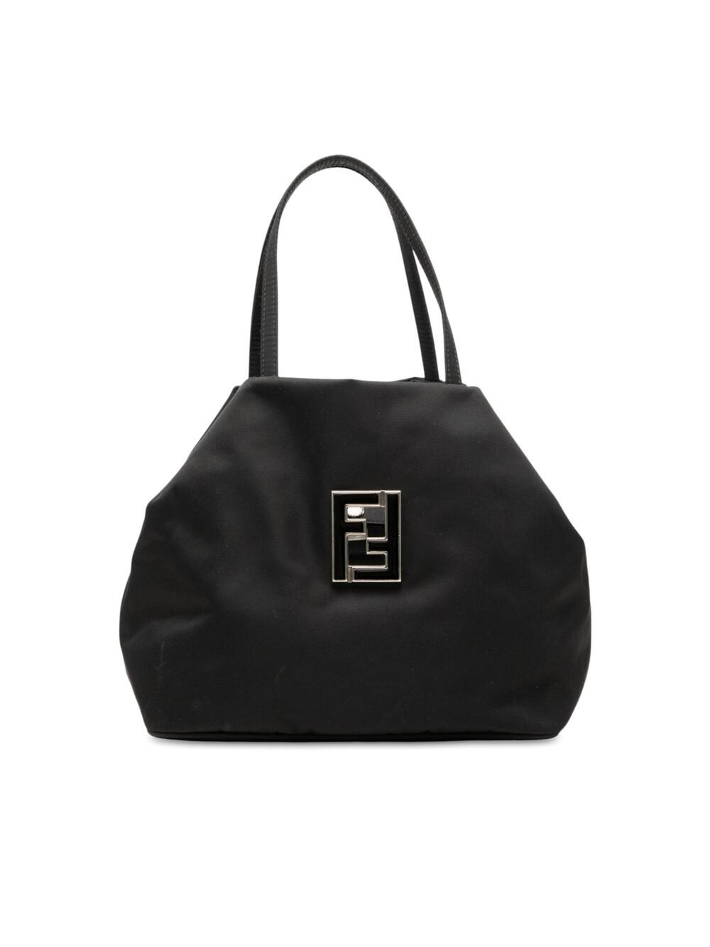 Fendi Nylon Ff Handbag Pre-Loved Bag #346948F48B
